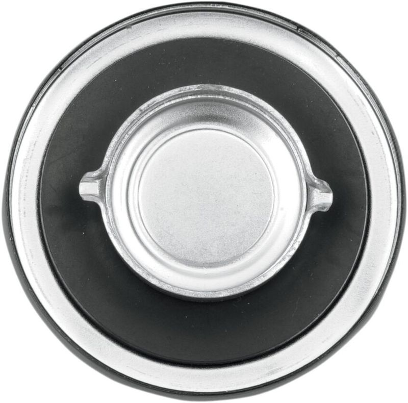 Tanklock Drag Specialties Original-Style Non-vented svart H-D 72-82