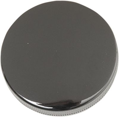 Tanklock Drag Specialties Original-Style Glossbk blank svart H-D 71-72