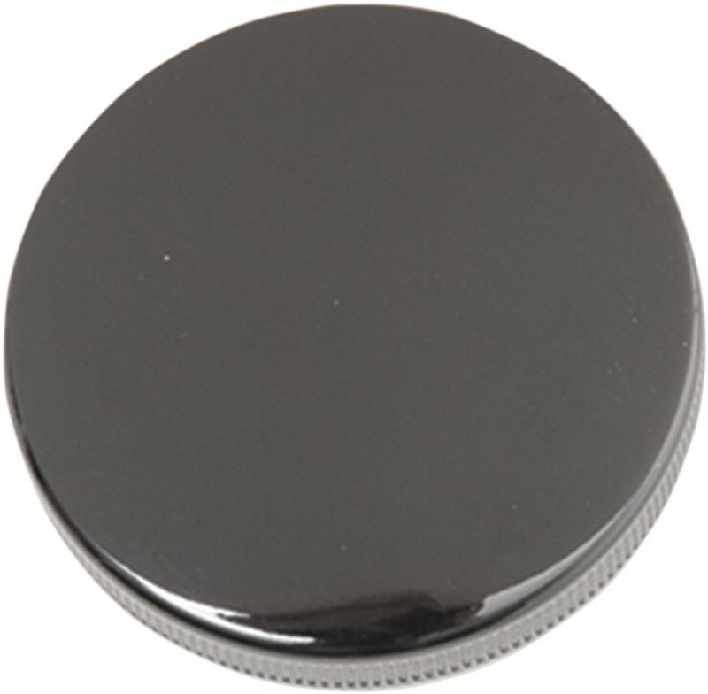 Tanklock Drag Specialties Original-Style Glossbk blank svart H-D 71-72