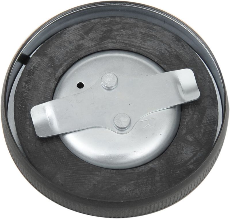 Tanklock Drag Specialties Original-Style Vented 36-72 matt svart H-D 71-72