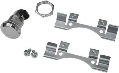 Bensintank Drag Specialties Push-Button Touring 92-24, Trike 14-21 krom