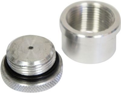 Tanklock ventilerat med påsvetsningsfläns LA Choppers aluminium
