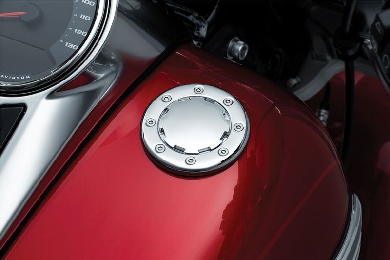 Tanklock Kuryakyn Flush-Mount krom H-D 94-24