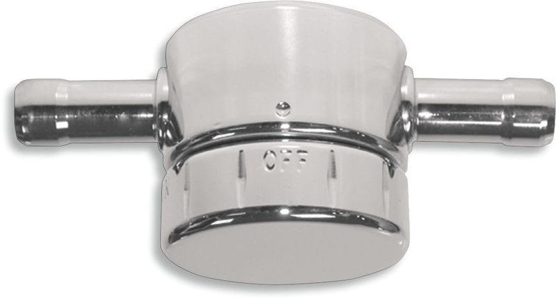 Bensinkran Pingel krom universal