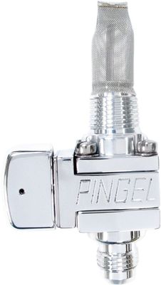Bensinkran Pingel Guzzler Fuel 3/8 polerad