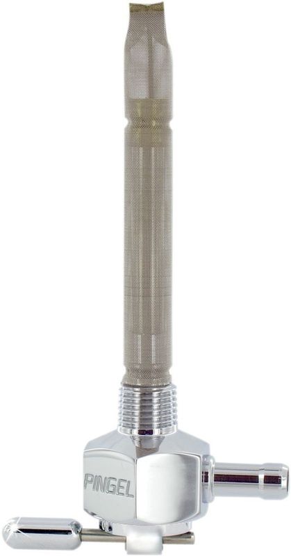 Bensinkran Pingel Power-Flo aluminium vänster
