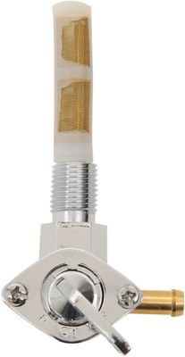 Bensinkran Drag Specialties NPT Side 90 1/4" krom