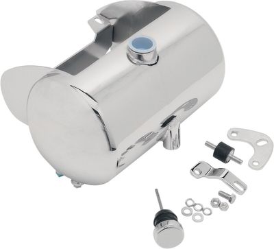 Oljetank Drag Specialties rund krom Softail 85-99