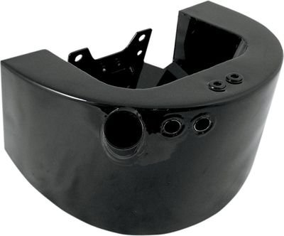 Oljetank Drag Specialties svart Softail 00-17