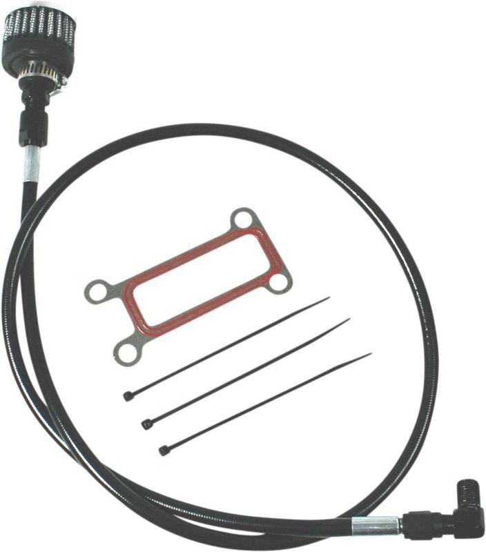 Vevhusventilationssats oljetank Feuling svart FLT/Touring 99-01 3076