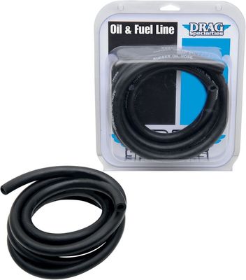 Oljeslang Drag Specialties 8 3/8 svart gummi
