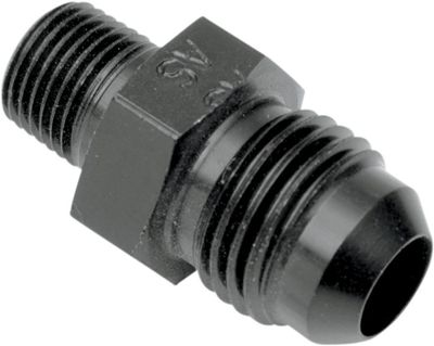 Nippel oljeslang Goodridge Adptr aluminium rak svart