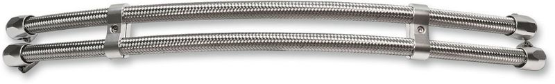 Oljeslangsats Jagg 3/8" flätad silver