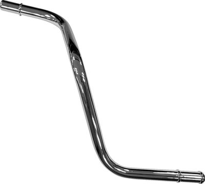 Oljeslang Drag Specialties Feed krom Softail 07-17