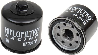 Oljefilter HiFlofiltro HF204 Racing svart