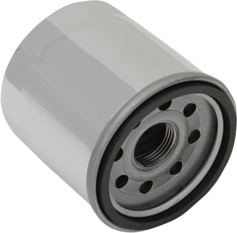 Oljefilter Drag Specialties T14-0025C krom Indian 15-upp