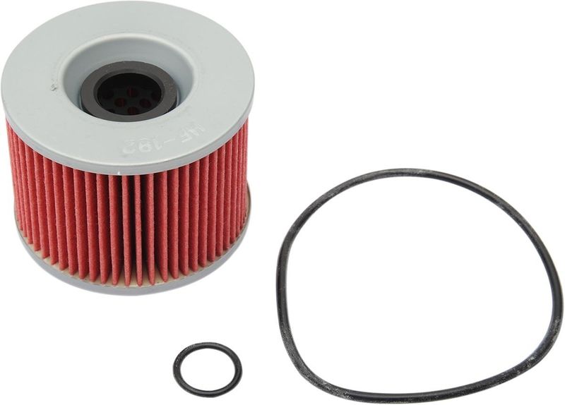 Oljefilter HiFlofiltro HF192 röd Triumph 92-04