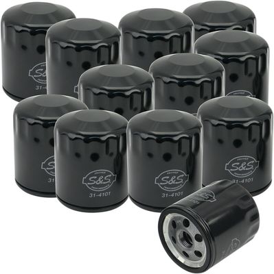 Oljefilter S&S 12PK svart