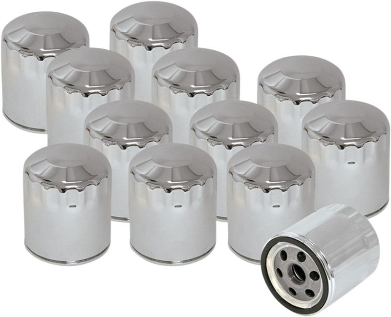 Oljefilter S&S 12PK krom