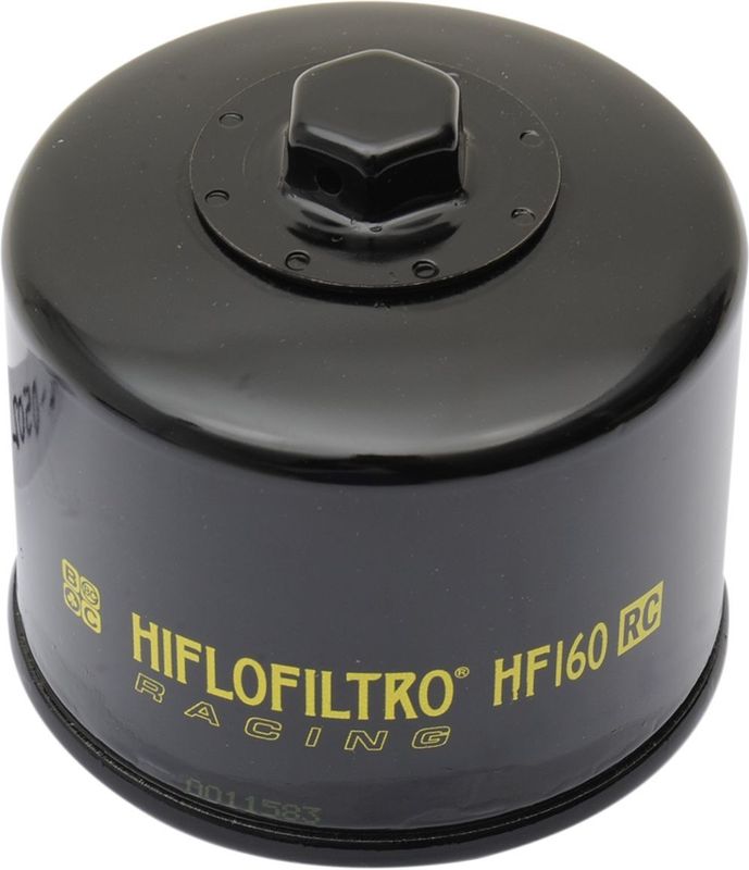 Oljefilter HiFlofiltro HF160RC svart Bmw 05-upp, Husqvarna 12-13, Bimota 14-16