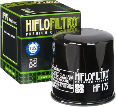 Oljefilter HiFlofiltro HF175 svart Indian 13-upp, Street 15-20
