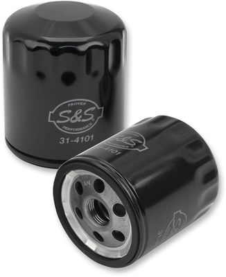 Oljefilter S&S 31-4101 svart Softail 84-98