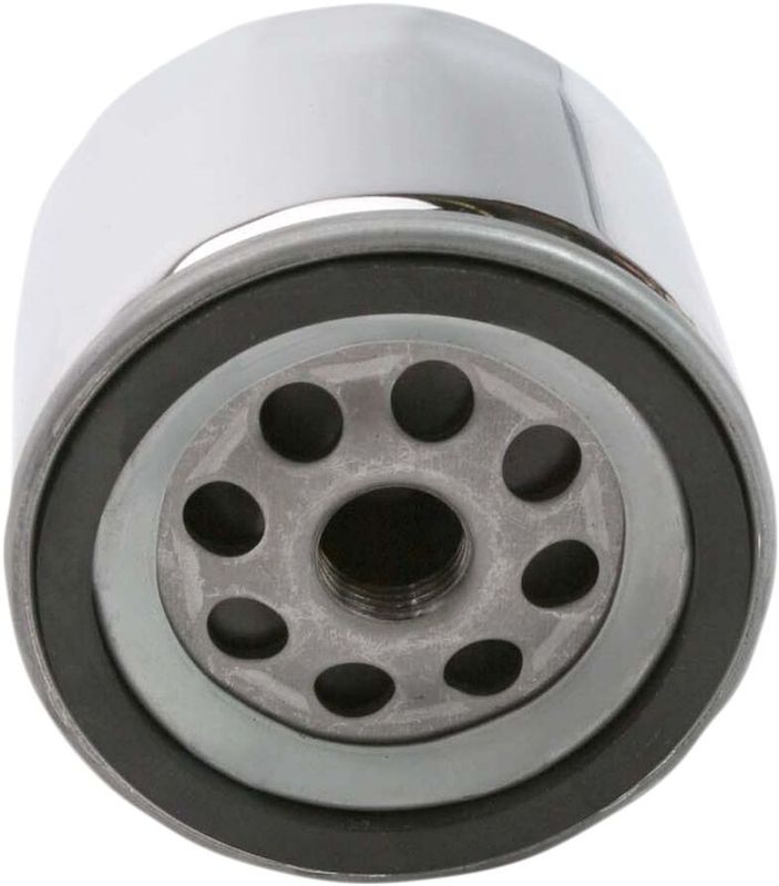 Oljefilter Drag Specialties 14-0004K-BX29 krom H-D 80-85