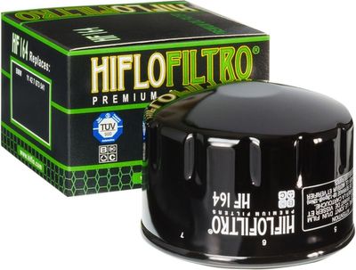 Oljefilter HiFlofiltro HF164 svart Bmw 04-24, Kymco 17