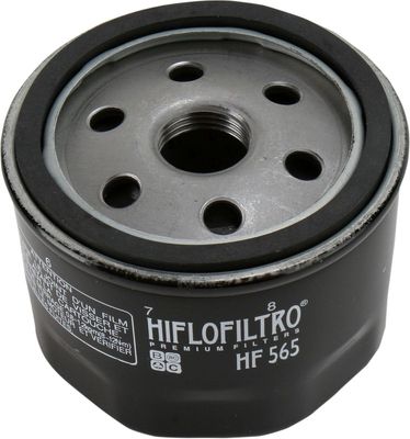 Oljefilter HiFlofiltro HF565 April svart Aprilia 07-24, Moto Guzzi 13-18, Gilera 08-12