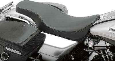 Sadel Drag Specialties Spoon slät vinyl svart Road King 97-07