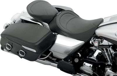 Solosadel Drag Specialties vinyl svart Touring 97-07