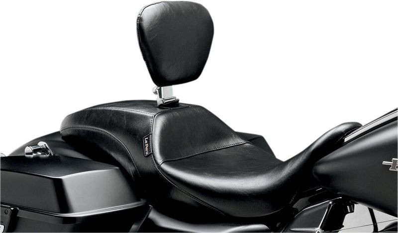 Sadel Le Pera Outcast förare svart Touring 08-24, Trike 14-19