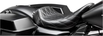 Solosadel Le Pera Bare Bones diamond svart Touring 08-24, Trike 14-19