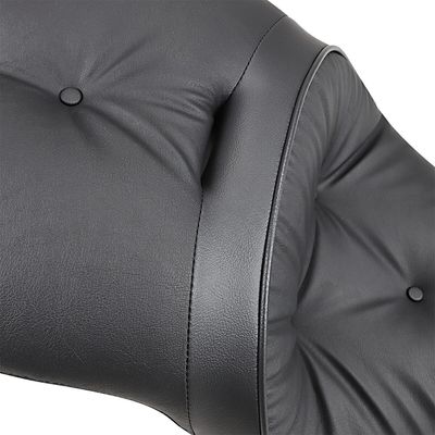 Touringsadel Drag Specialties 2 Pillow läder vinyl svart Touring 09-24, Trike 14-21