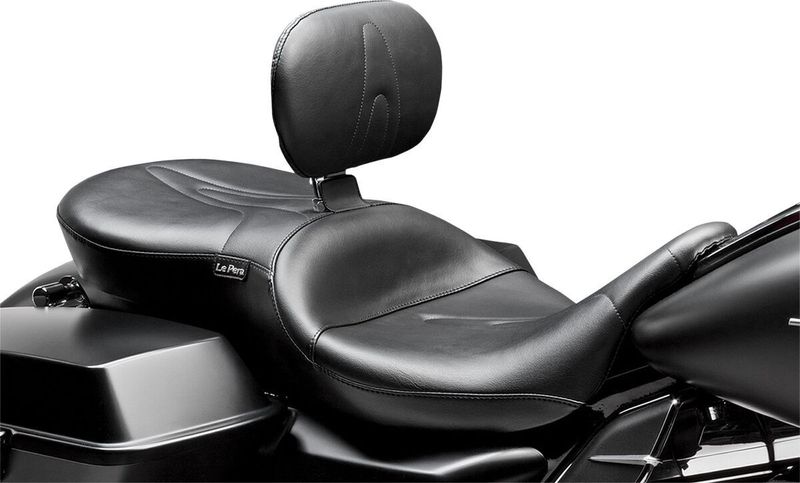 Sadel Le Pera RT66 Backrest svart Touring 08-24, Trike 14-19