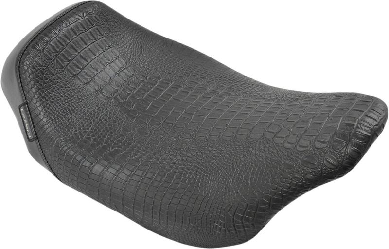 Solosadel Le Pera Bare Bones Crocodile svart Touring 08-24, Trike 14-19