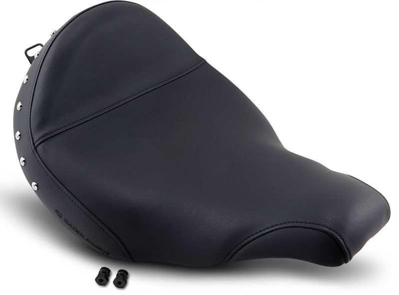 Solosadel Saddlemen Renegade Saddlehyde Saddlegel svart natur Touring 88-96