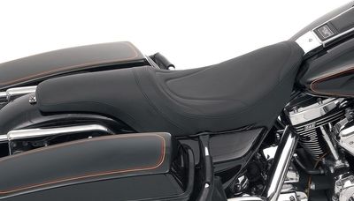 Sadel Drag Specialties Predator vinyl svart Touring 97-07