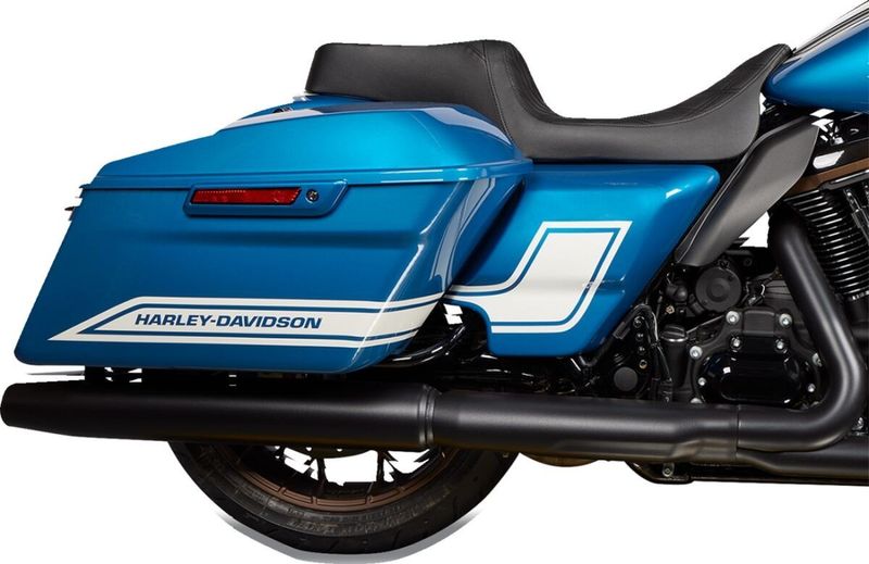 Sadel Drag Specialties Predator 1 vinyl dubbel diamond Touring 08-24, Trike 14-19 svart