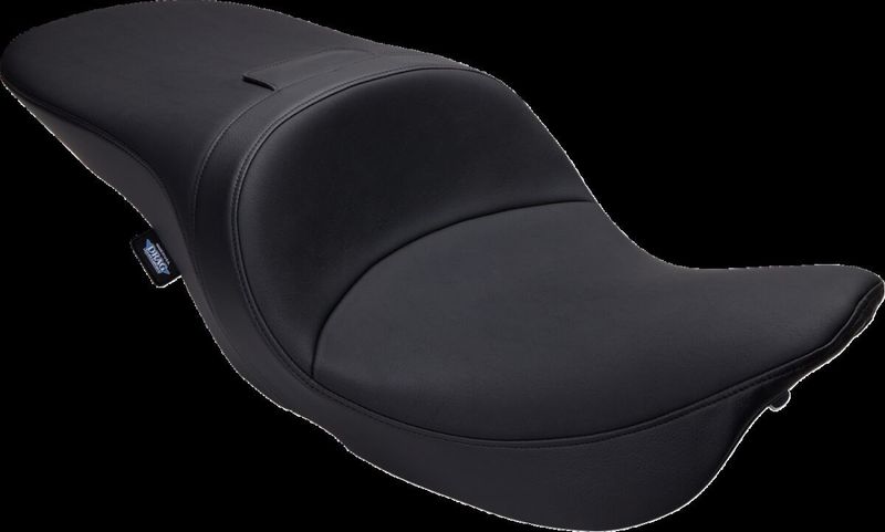 Touringsadel Drag Specialties Freedom svart slät vinyl Touring 96-24