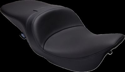 Touringsadel Drag Specialties Freedom svart vinyl slät Touring 96-24