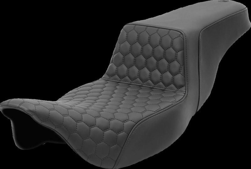 Sadel Saddlemen Honeycomb Step-Up Reach förlängd Touring 08-24