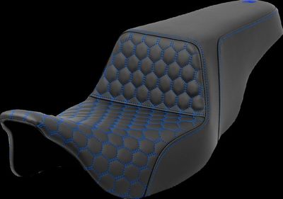 Sadel Saddlemen Honeycomb Step-Up blå Touring 08-24