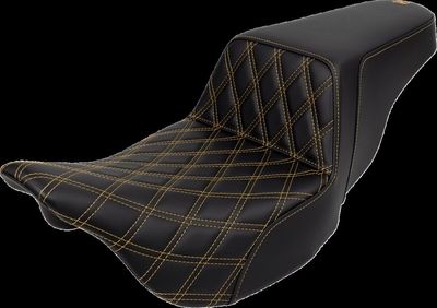 Sadel Saddlemen Lattice Step-Up Front Touring 08-24 guld