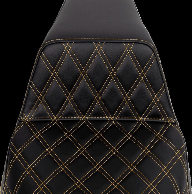 Sadel Saddlemen Lattice Step-Up Front Touring 08-24 guld