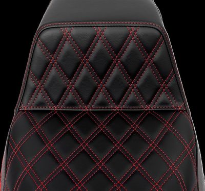 Sadel Saddlemen Lattice Step-Up Front Touring 08-24 röd