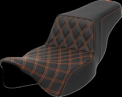 Sadel Saddlemen Lattice Step-Up Front förlängd Touring 08-24 orange
