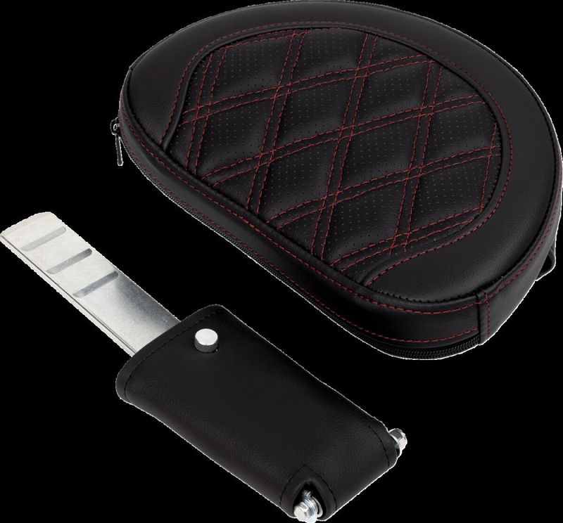Sadel Saddlemen Roadsofa Lattice Sofa Burgundy med ryggstöd Touring 08-24