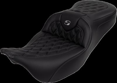 Sadel Saddlemen Roadsofa Lattice Sofa med ryggstöd Touring 08-24 grå