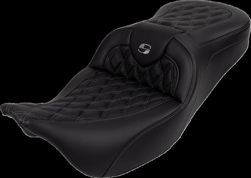 Sadel Saddlemen Roadsofa Lattice Sofa med ryggstöd Touring 08-24 grå
